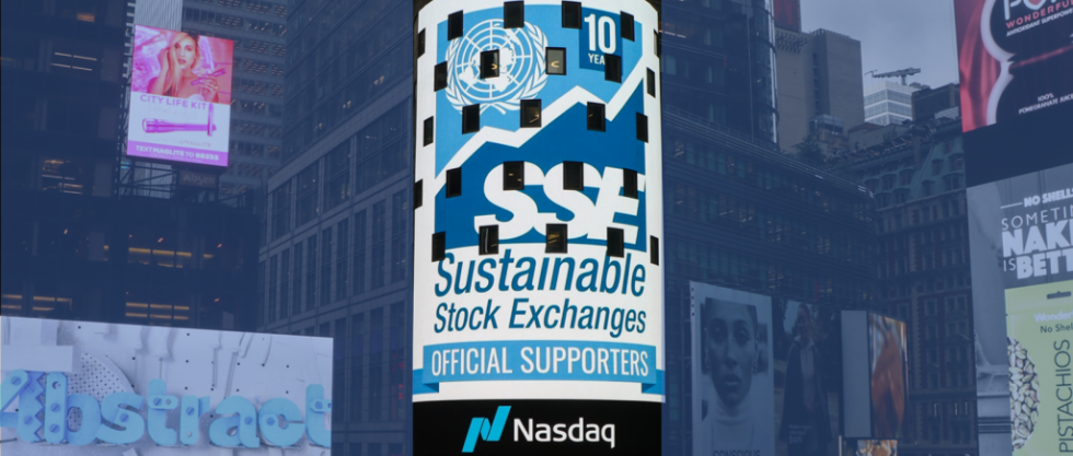 Sustainable Stock Exchanges Official Supportters Nasdaq logo