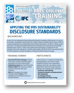 Disclosure standards cover