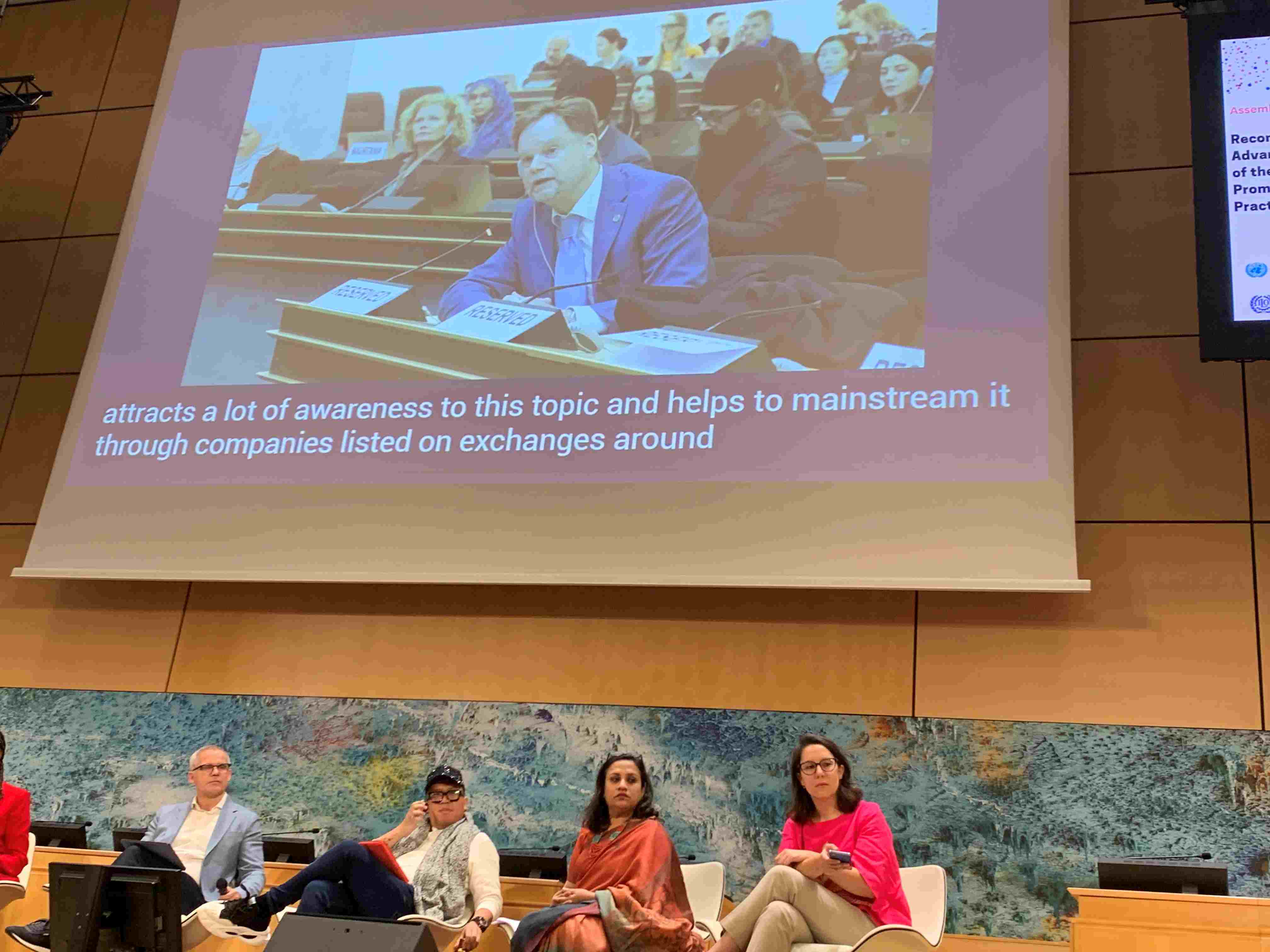 Anthony speaking at GA 2