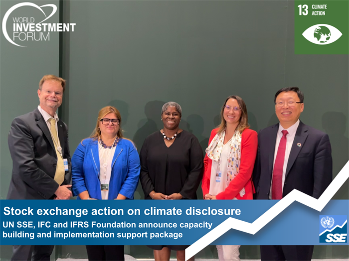 Stock Exchanges preparing markets for new climate disclosure standards