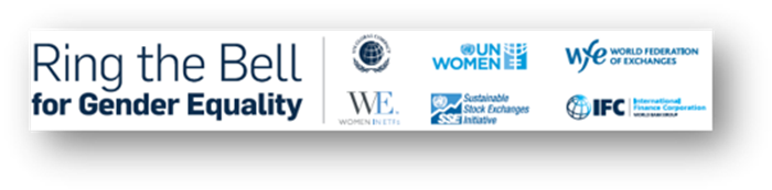 Bells Ring around the world to signal that Gender Equality is fundamental to business