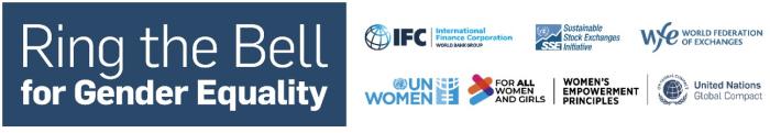 Ring the Bell for Gender Equality 2026