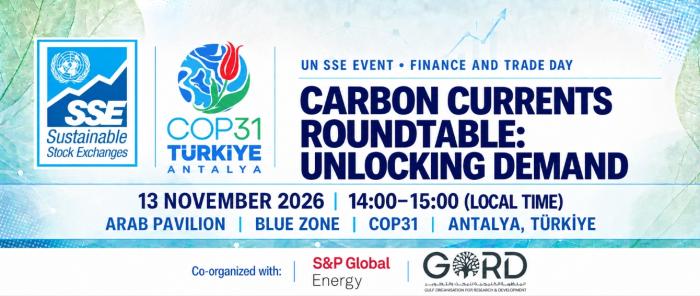 COP31 Carbon Roundtable Banner