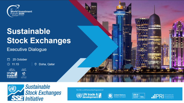 Sustainable Stock Exchanges Executive Dialogue Web Banner