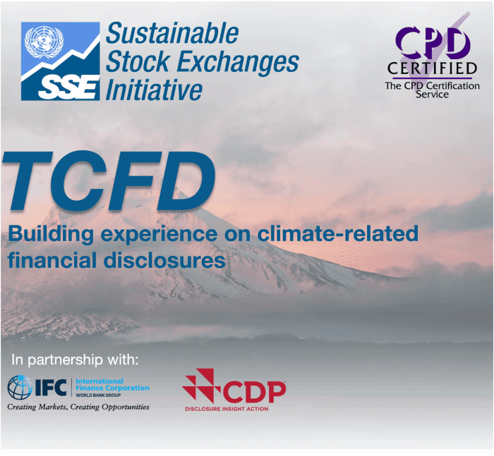 Global free training on TCFD-aligned disclosures: the foundation for upcoming ISSB standards