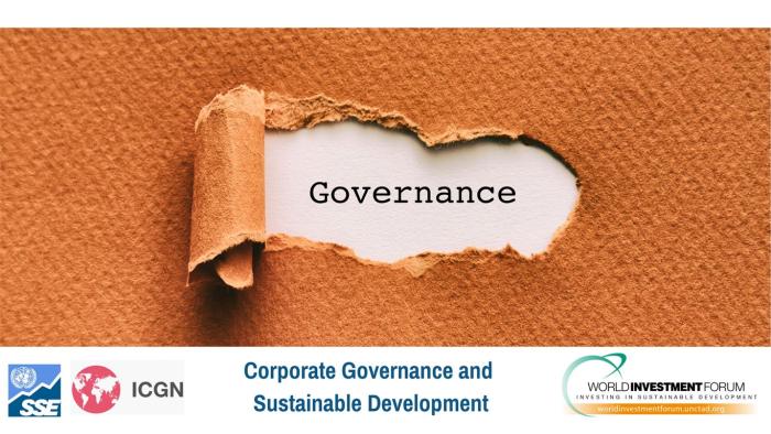 WIF 2021: Corporate Governance and Sustainable Development