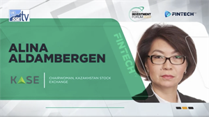 Alina Aldambergen, Chair of the Kazakhstan Stock Exchange (KASE)