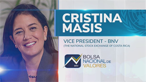 Cristina Masis, Vice President of BNV - Costa Rica