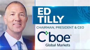 Ed Tilly, Chairman, President & CEO of Cboe