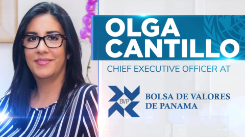 Olga Cantillo, CEO of the Panama Stock Exchange interview for the SSE TV