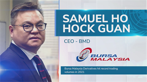 Samuel Ho Hock Guan, CEO of Bursa Malaysia Derivatives Berhad