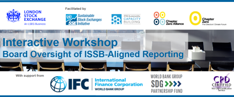 LSEG BOARDS ISSB
