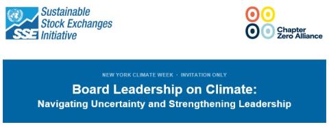 Web Banner Climate and Board Roundtable