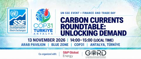 COP31 Carbon Roundtable Banner