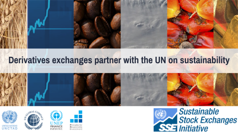Derivatives exchanges partner with the UN on sustainability