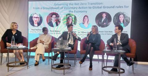 COP28: SSE Contributes to Oxford Master Class on Governing a Transition to Net Zero