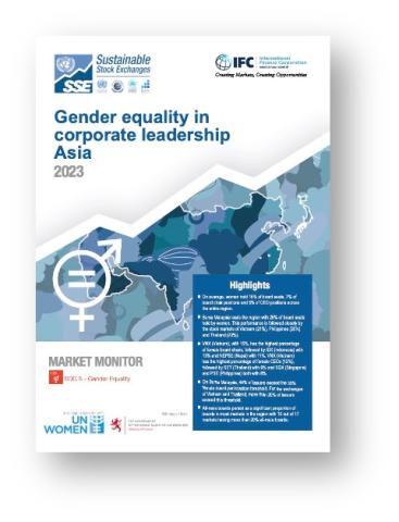 Gender equality in corporate leadership: Asia 2023