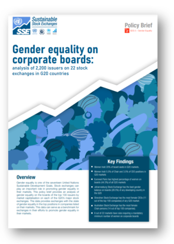 Policy Brief: Gender Equality on Corporate Boards
