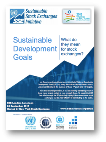 Policy Brief on the UN Sustainable Development Goals
