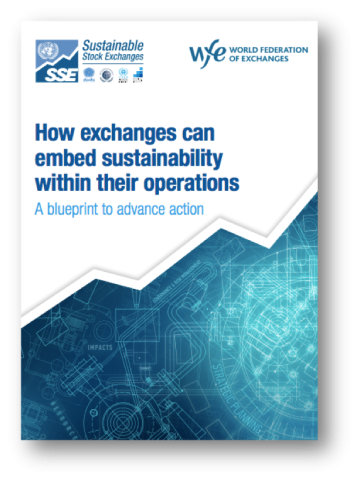 How exchanges can embed sustainability within their operations: A blueprint to advance action