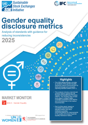 Gender equality disclosure metrics - analysis