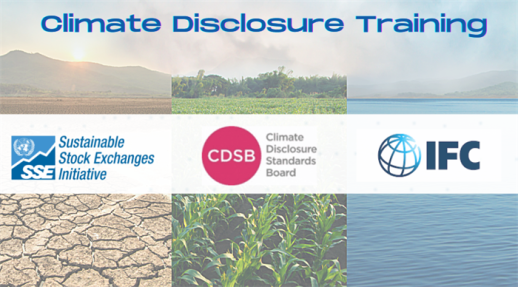 UN SSE, CDSB & IFC to provide free climate disclosure training to exchanges and their issuers