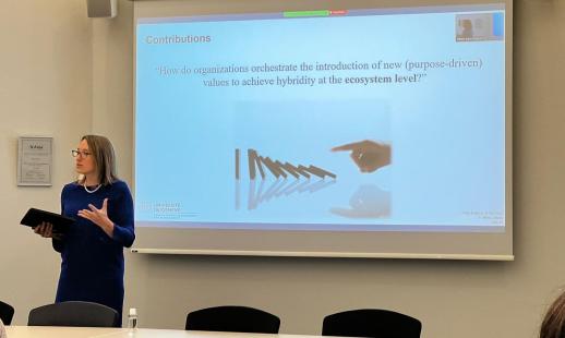 Tiffany Grabski Presenting the Study