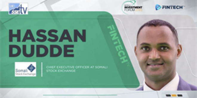 Hassan Dudde, CEO of the Somali Stock Exchange (SSE)