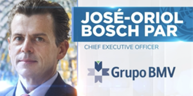 José-Oriol Bosch PAR, CEO of Grupo BMV