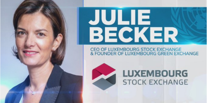 Julie Becker, CEO of the Luxembourg Stock Exchange interview for the SSE TV
