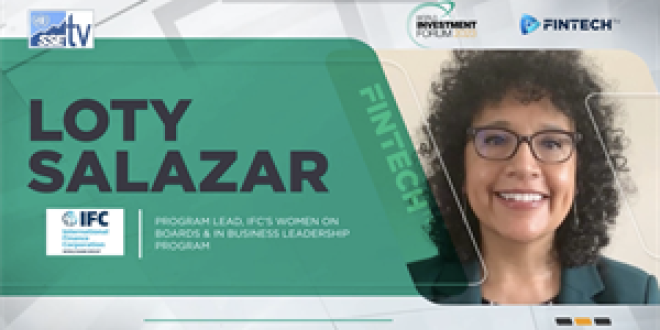 Loty Salazar, Lead, IFC's Women on Boards & in Business Leadership Program and Tiffany Grabski, SSE Academy Head