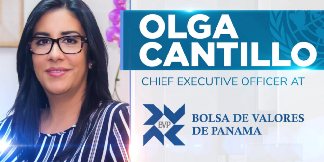 Olga Cantillo, CEO of the Panama Stock Exchange interview for the SSE TV