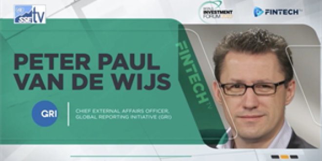Peter Paul Van De Wijs, Chief External Affairs Officer at the Global Reporting Initiative (GRI), and Tiffany Grabski, SSE Academy Head
